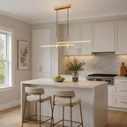 Modern Minimalist Dimmable LED Linear Pendant Light