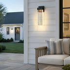 Modern Dimmable Crystal Bubble Outdoor Wall Light