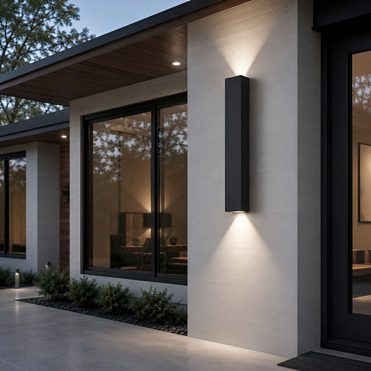 Outdoor Up and Down Dimmable Waterproof Wall Light