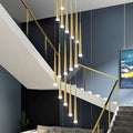 The Meridian Nordic Pendant Chandelier – Luxury Long-Drop Ceiling Light