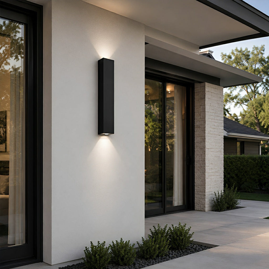 Outdoor Up and Down Dimmable Waterproof Wall Light