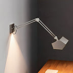 Vintage Metal Punk Swing Arm LED Wall Sconces