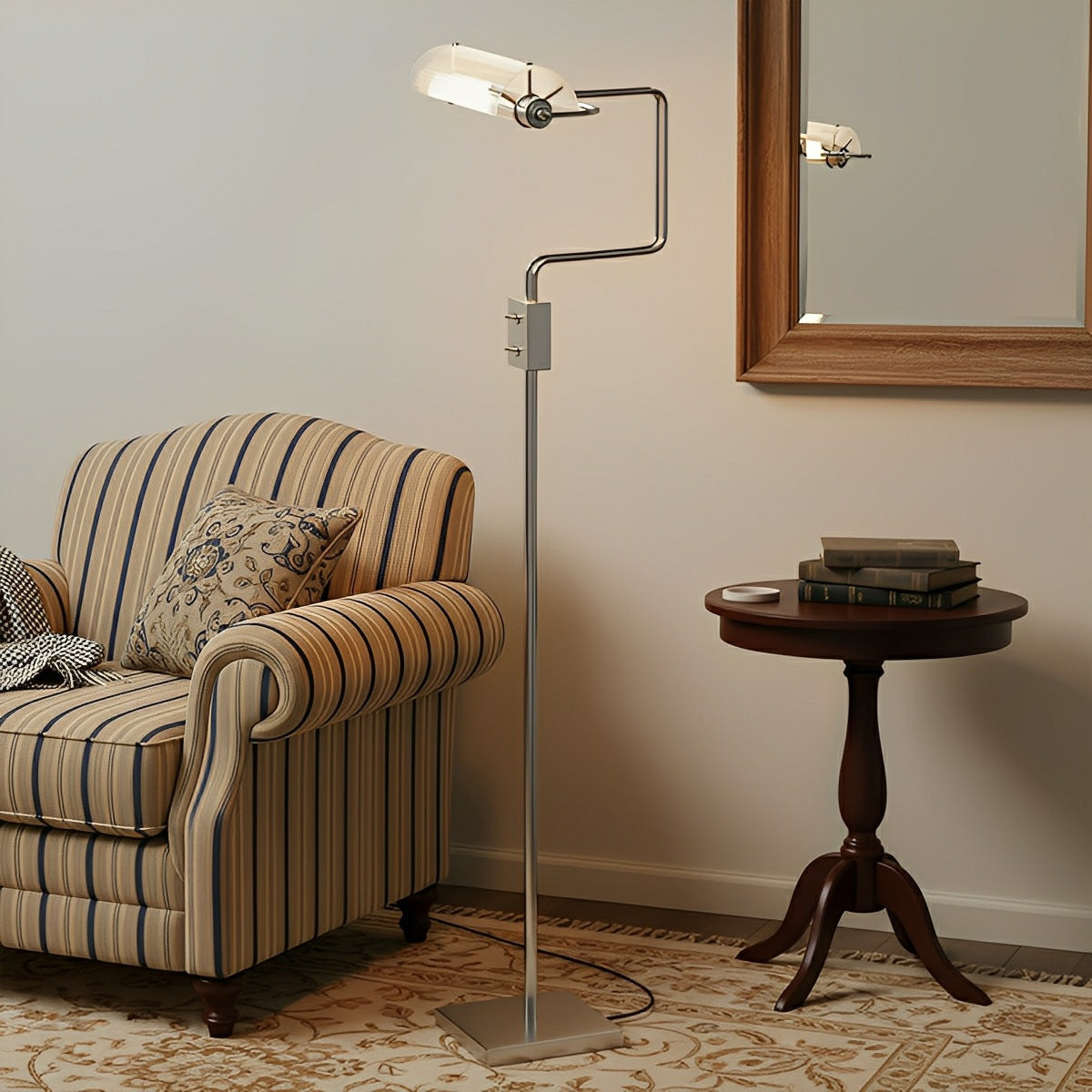 Vintage Minimalist Metal Punk Floor Lamp