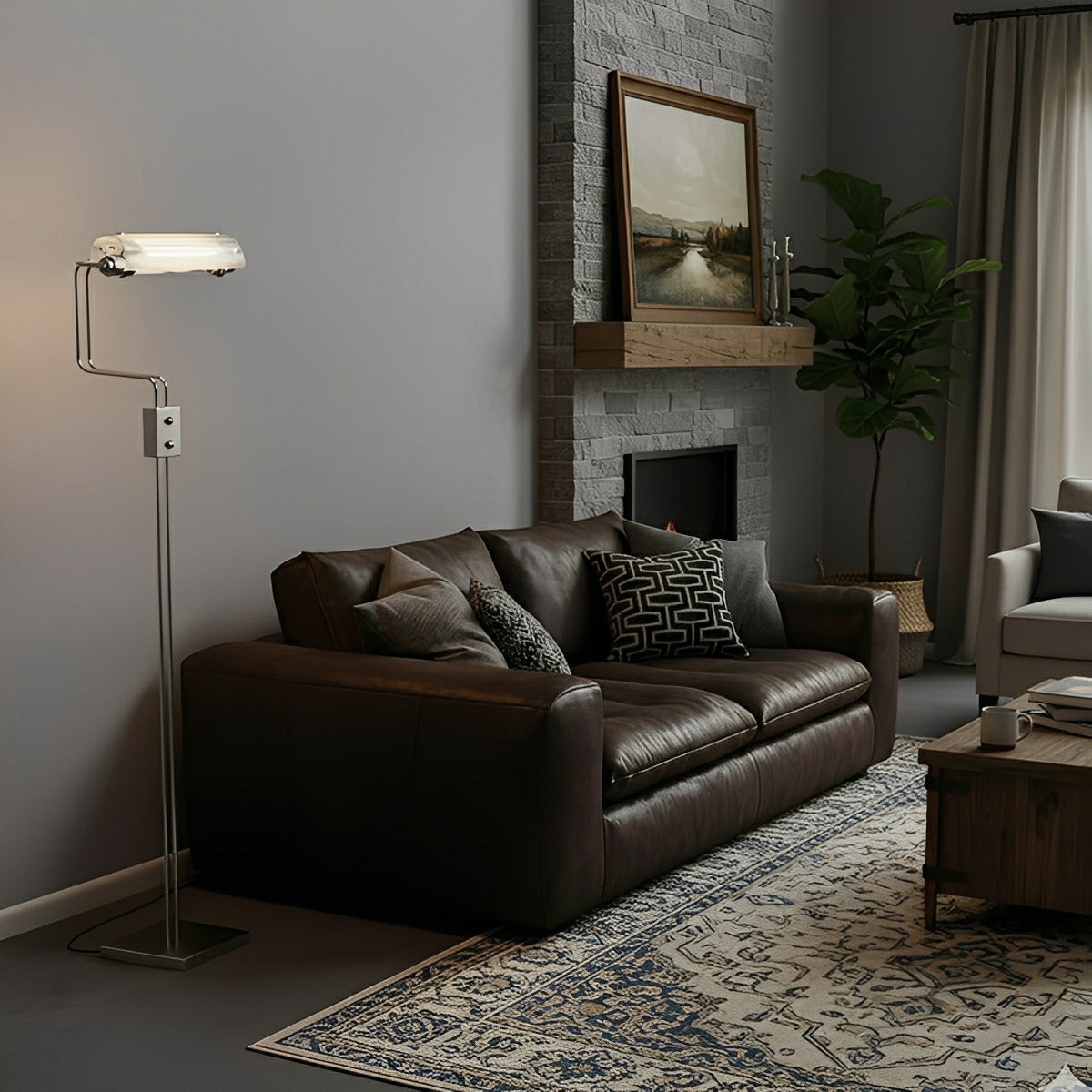 Vintage Minimalist Metal Punk Floor Lamp