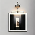 Modern Minimalist Metal Punk Mirror LED Wall Sconces