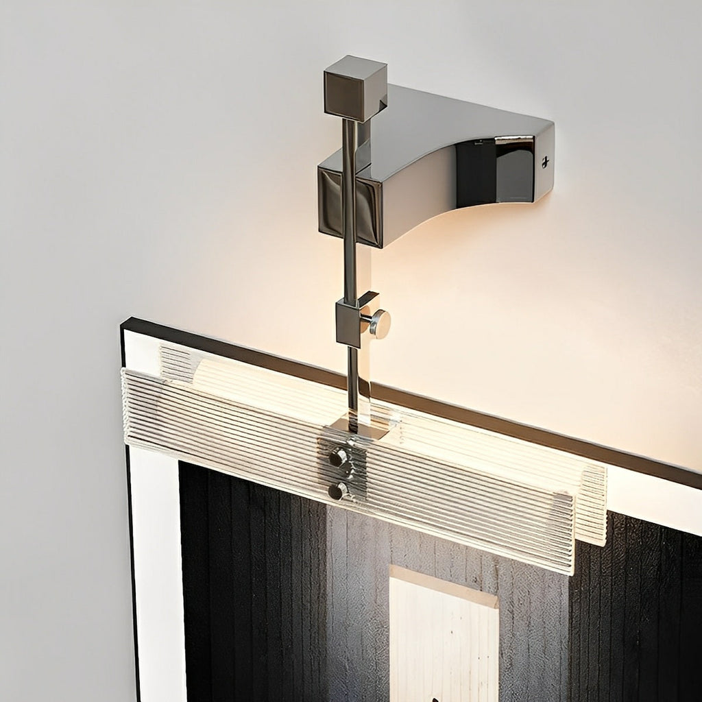 Modern Minimalist Metal Punk Mirror LED Wall Sconces