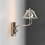 Modern Minimalist Metal Punk Roof-Shaped LED Wall Sconces
