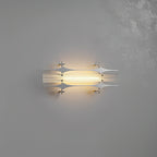 Modern Minimalist Metal Rhombic Geometric LED Wall Sconces