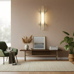 Modern Minimalist Metal Rhombic Geometric LED Wall Sconces