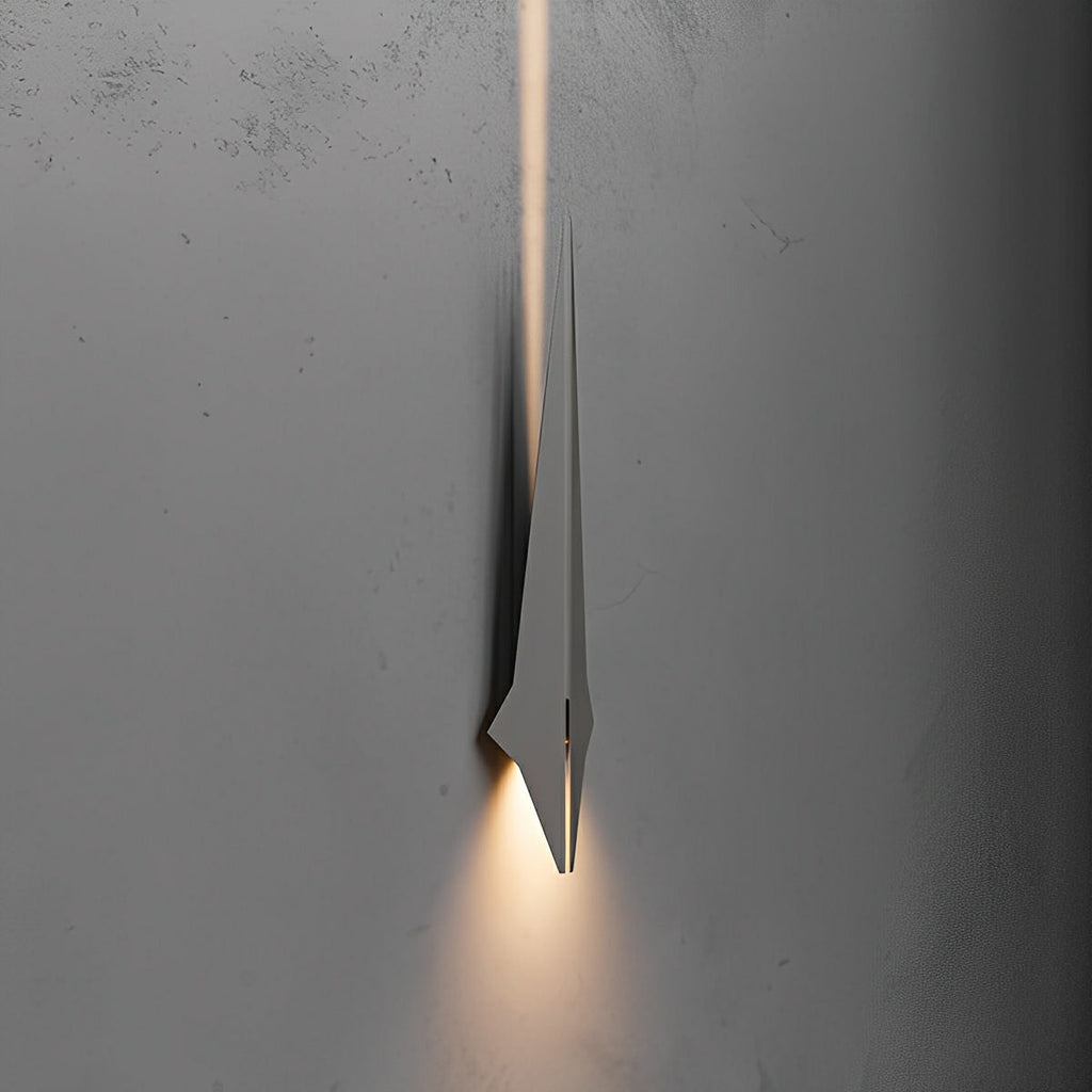 Modern Minimalist Metal Samurai's Sword LED Wall Sconces