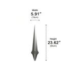 Modern Minimalist Metal Samurai's Sword LED Wall Sconces