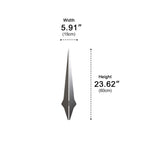 Modern Minimalist Metal Samurai's Sword LED Wall Sconces