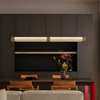 Modern Metal LED Pendant Light – Minimalist Linear Design