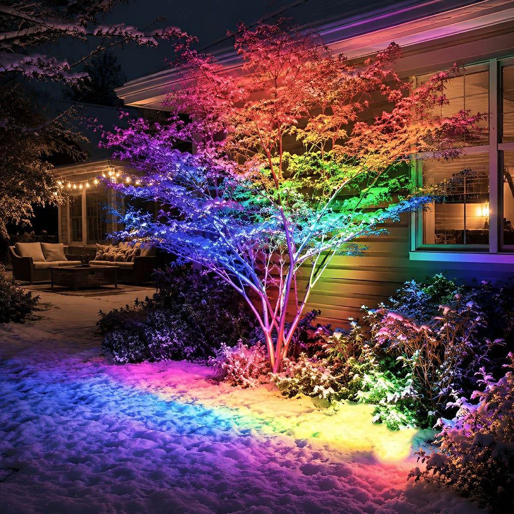 RGB LED Landscape Spot Light Outdoor Waterproof Tree Light