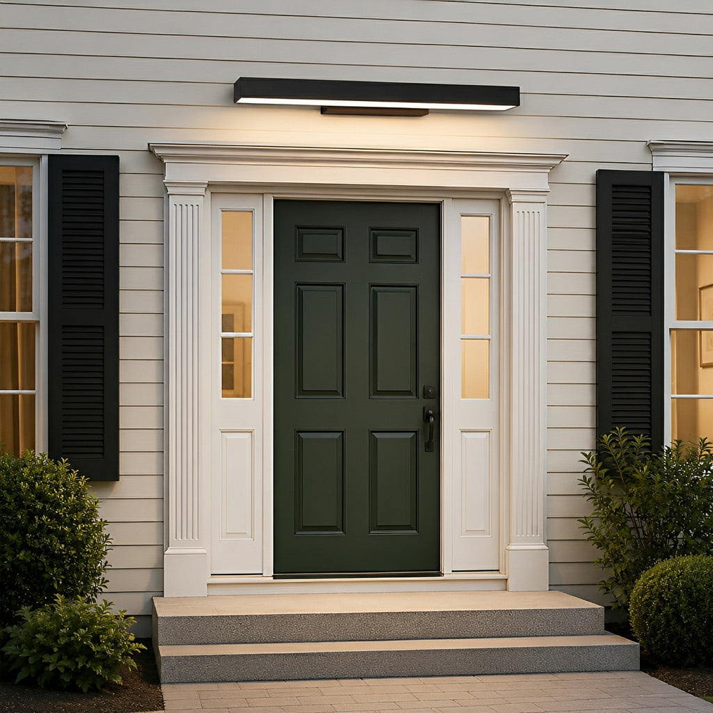 Dimmable Modern Sleek Linear Outdoor Wall Light