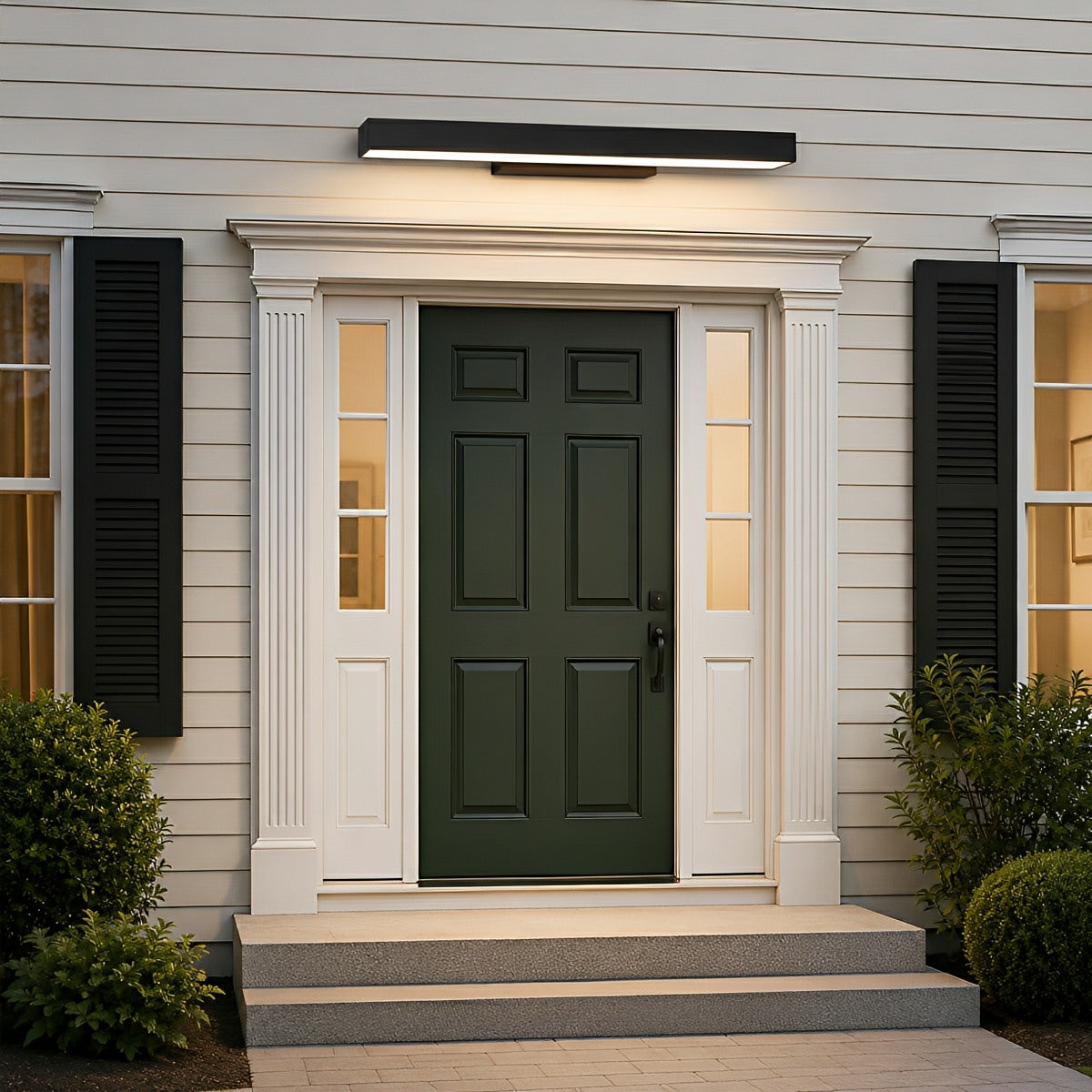 Dimmable Modern Sleek Linear Outdoor Wall Light