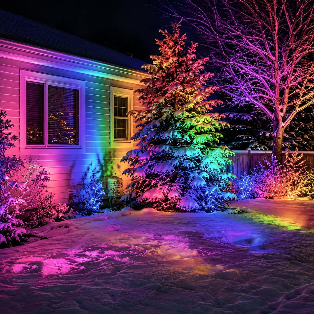 RGB LED Landscape Spot Light Outdoor Waterproof Tree Light
