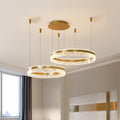 The Halo Rings Chandelier – Modern Acrylic Luxury Pendant Light