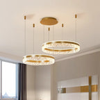 The Halo Rings Chandelier – Modern Acrylic Luxury Pendant Light