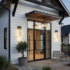 Modern Dimmable Crystal Bubble Outdoor Wall Light