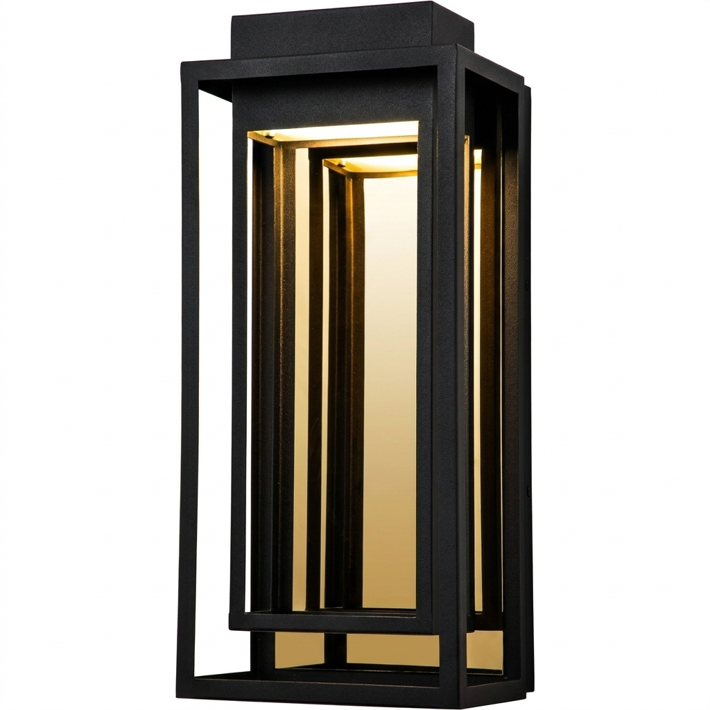 The Grandview Luxe Outdoor Wall Sconce, plain white background product shot