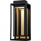 The Grandview Luxe Outdoor Wall Sconce, plain white background product shot