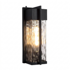 The Cascade Estate Wall Lantern, plain white background product shot