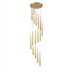 The Meridian Nordic Pendant Chandelier, plain white background product shot