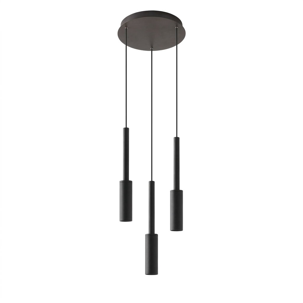 The Lumen Bar Pendant Chandelier, plain white background product shot