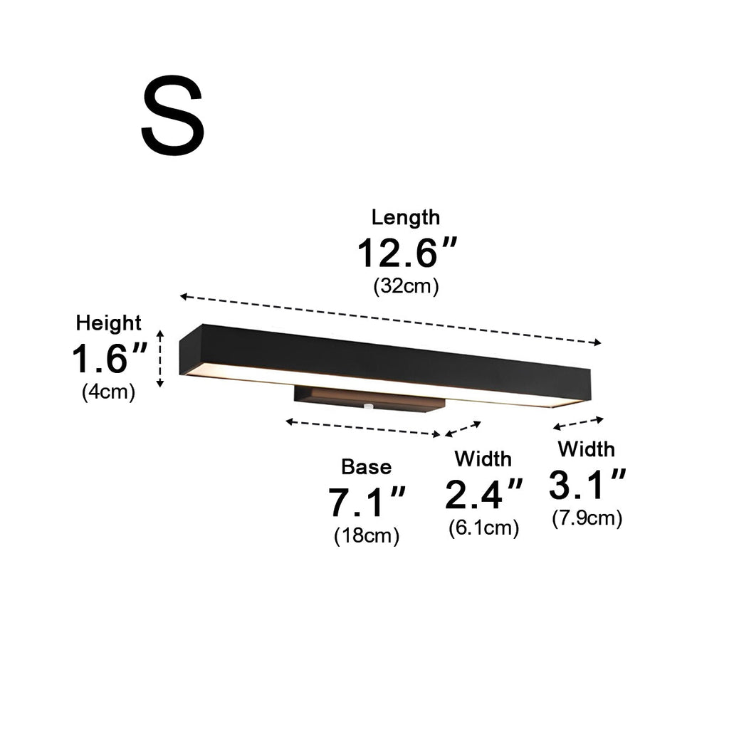 Dimmable Modern Sleek Linear Outdoor Wall Light