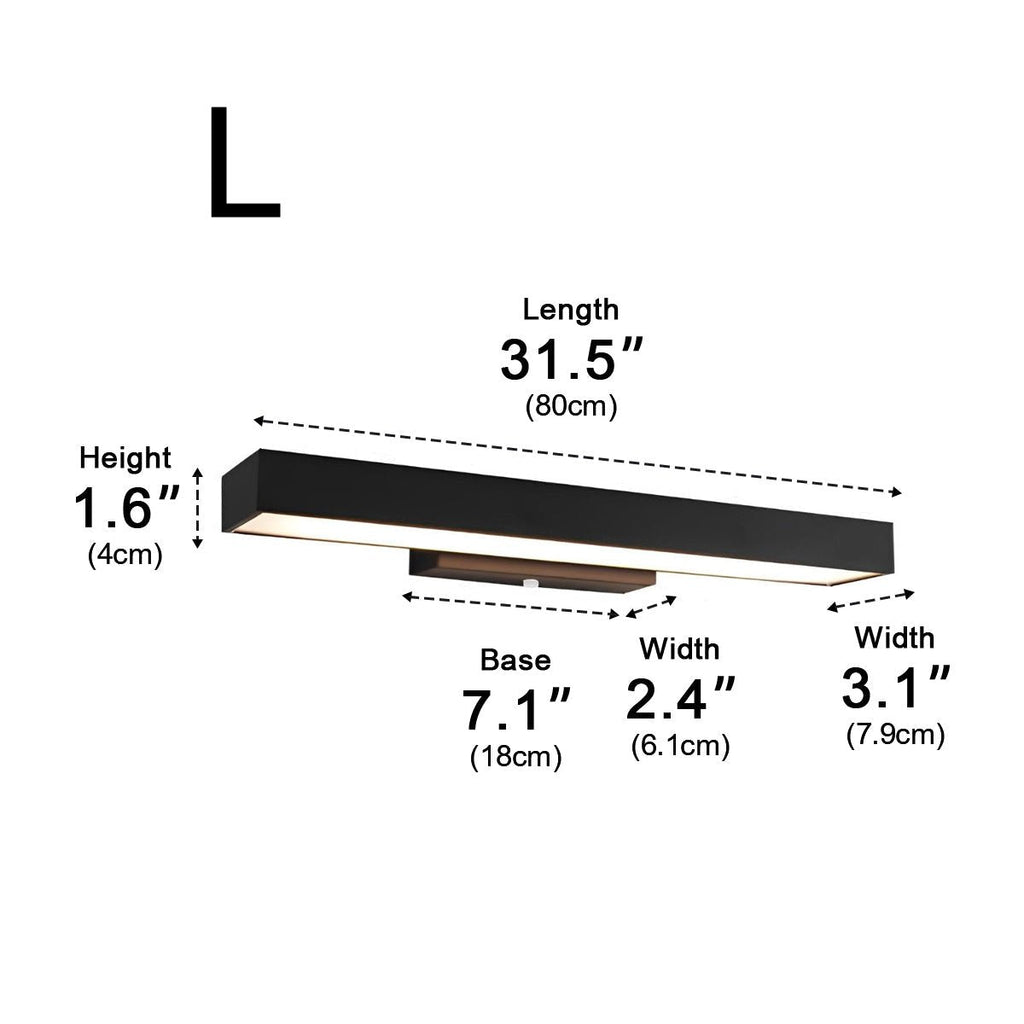 Dimmable Modern Sleek Linear Outdoor Wall Light