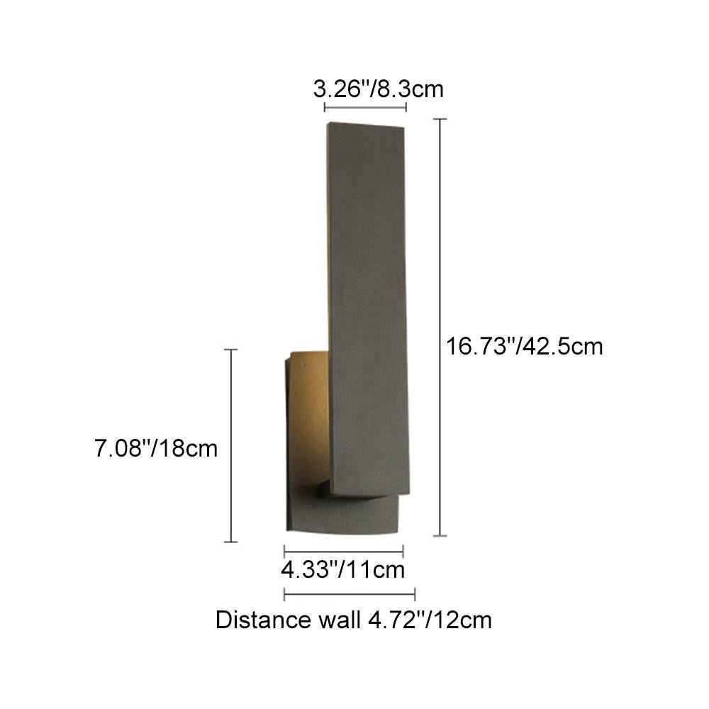 Dimmable Waterproof Outdoor LED Wall Sconce