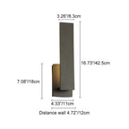 Dimmable Waterproof Outdoor LED Wall Sconce